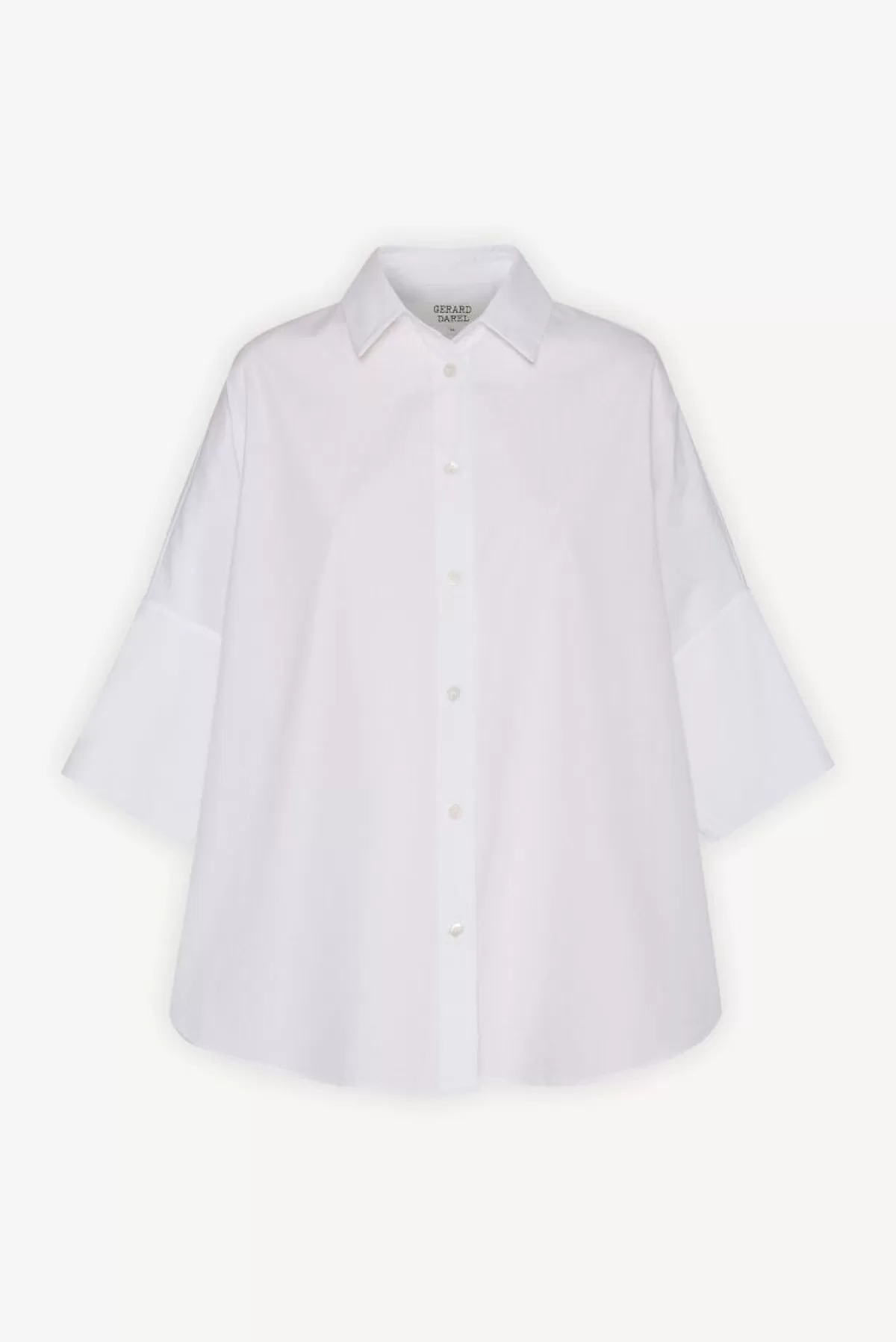 Gerarddarel Chemise manches courtes oversize blanc - NARA | Gerard Darel -Femme Chemises & Blouses