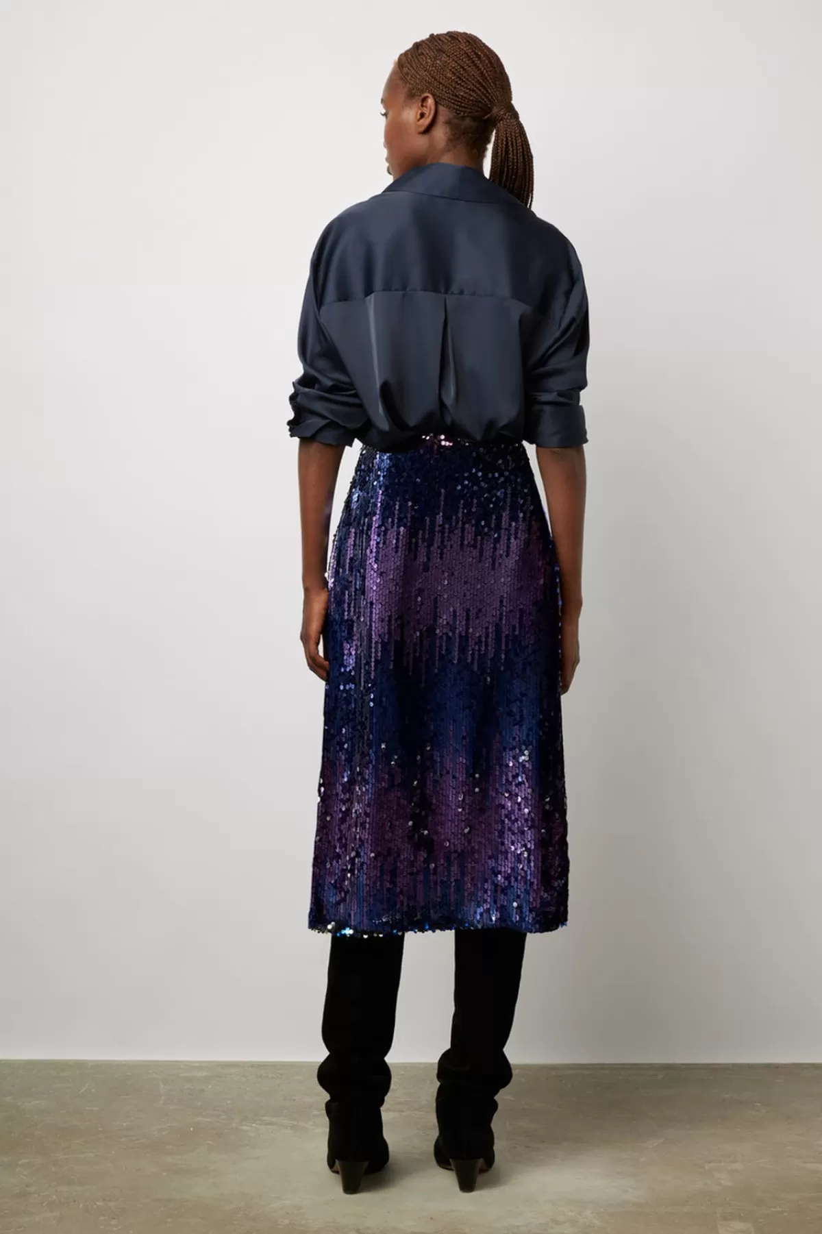 Gerarddarel Jupe droite à sequins s - BELLINDA Multicolore-Femme Jupes