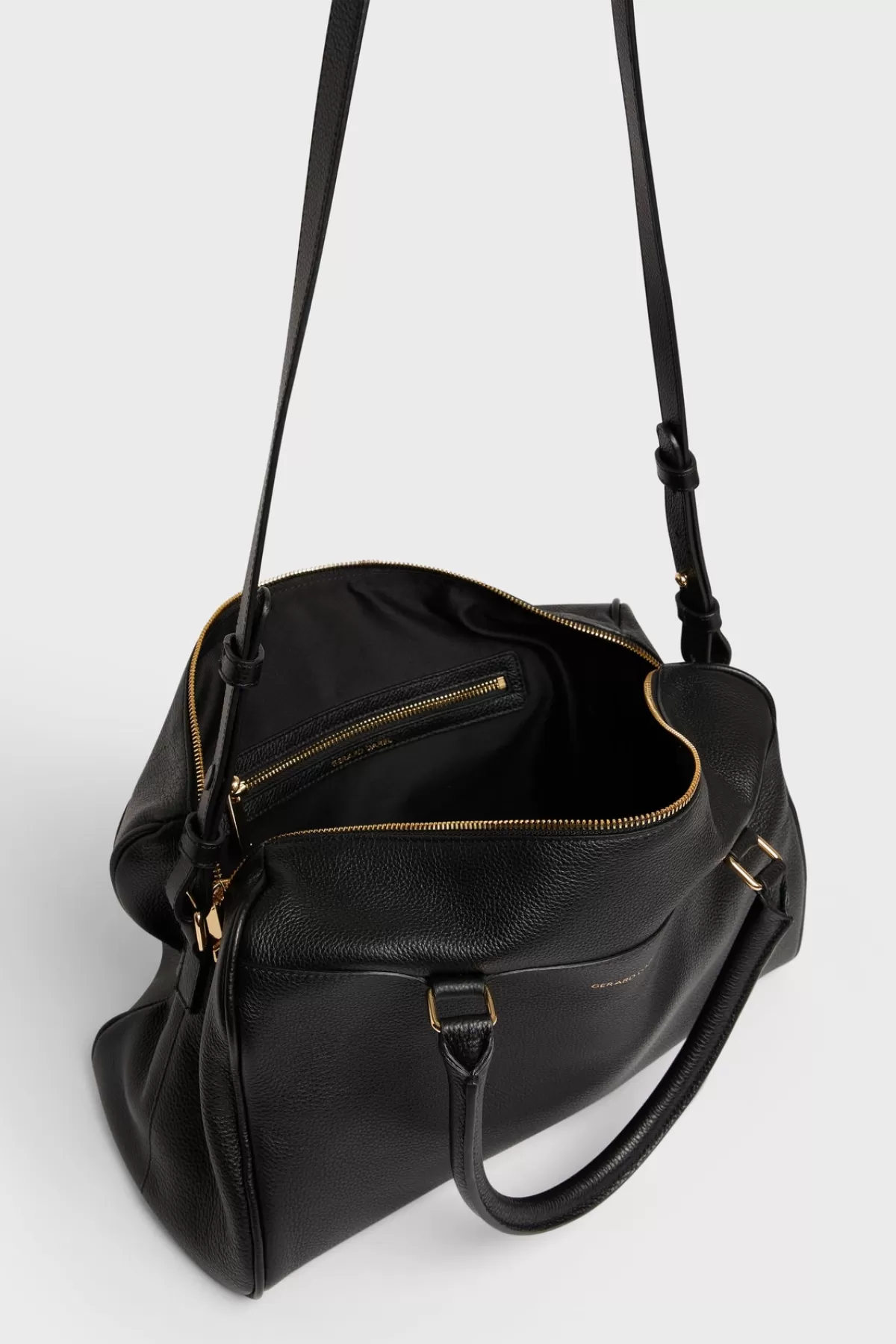 Gerarddarel Sac bowling en cuir femme LE JACKIE | Gerard Darel Noir-Femme Sacs à main | Sacs porté épaule | Sacs bandoulière